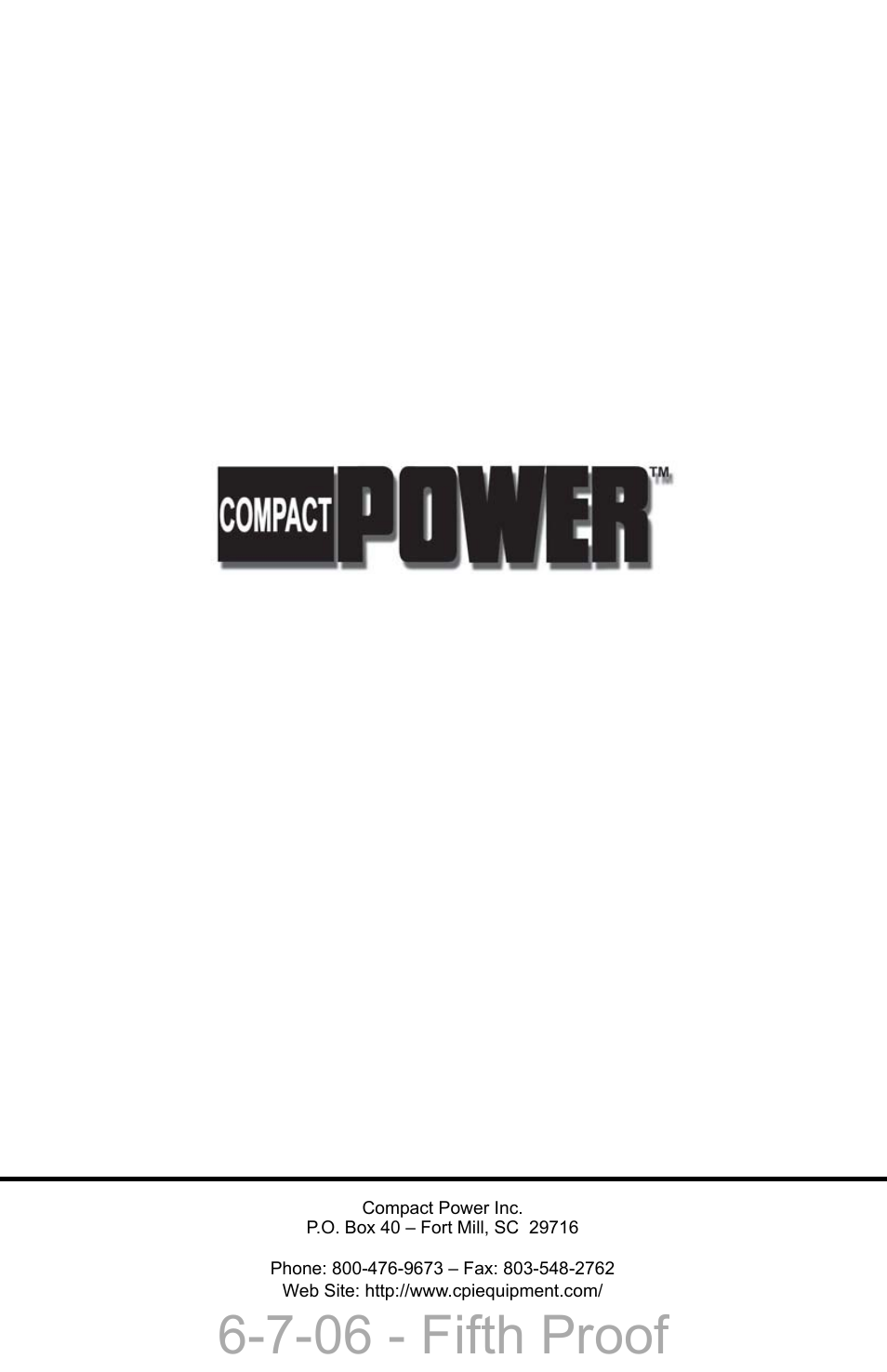 7-06 - fifth proof | Compact Power Boxer 427W User Manual | Page 86 / 86