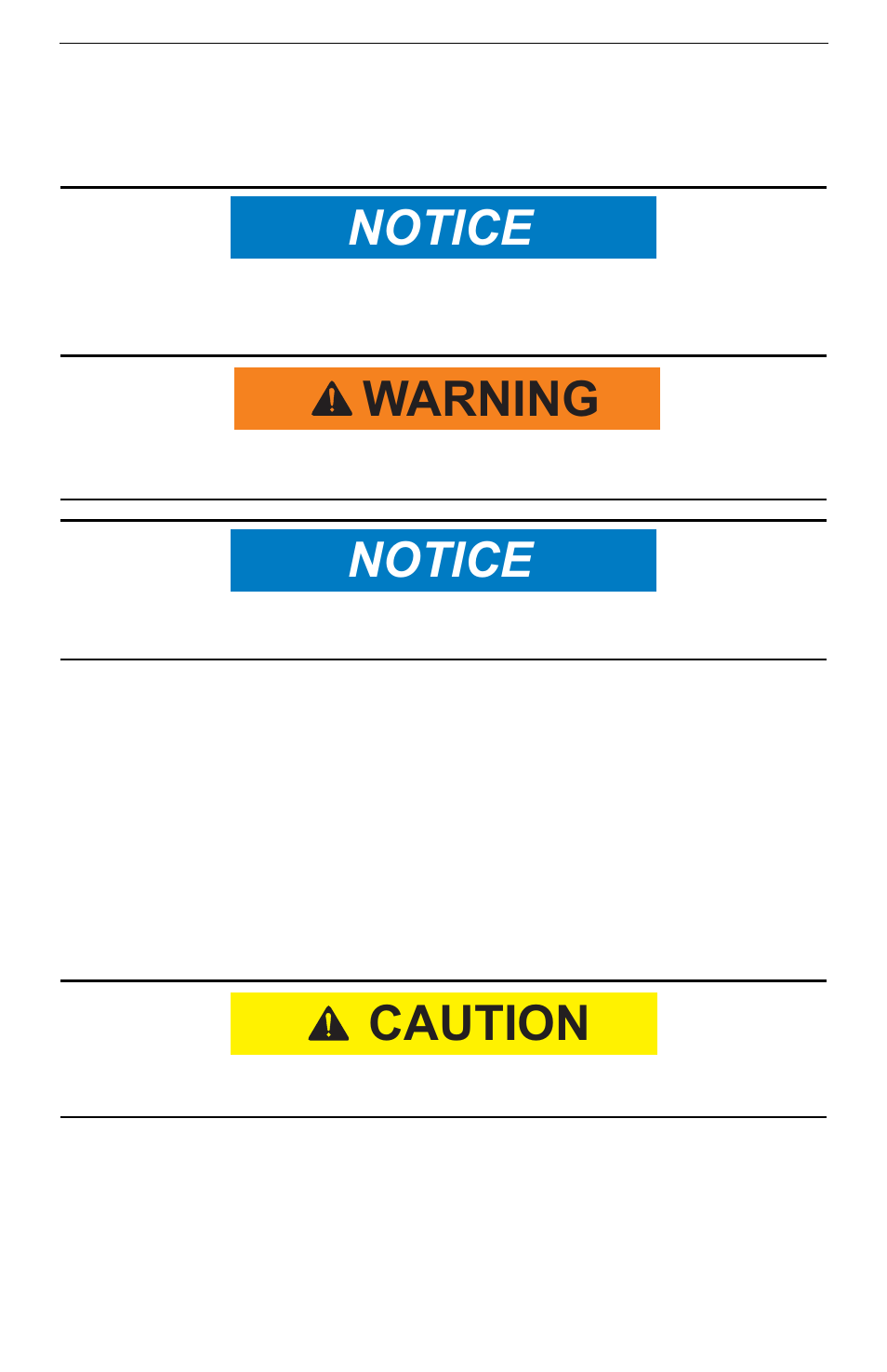 Lifting procedures, Lifting procedures –9, Notice warning notice caution | Compact Power BOXER 999-823 User Manual | Page 37 / 88