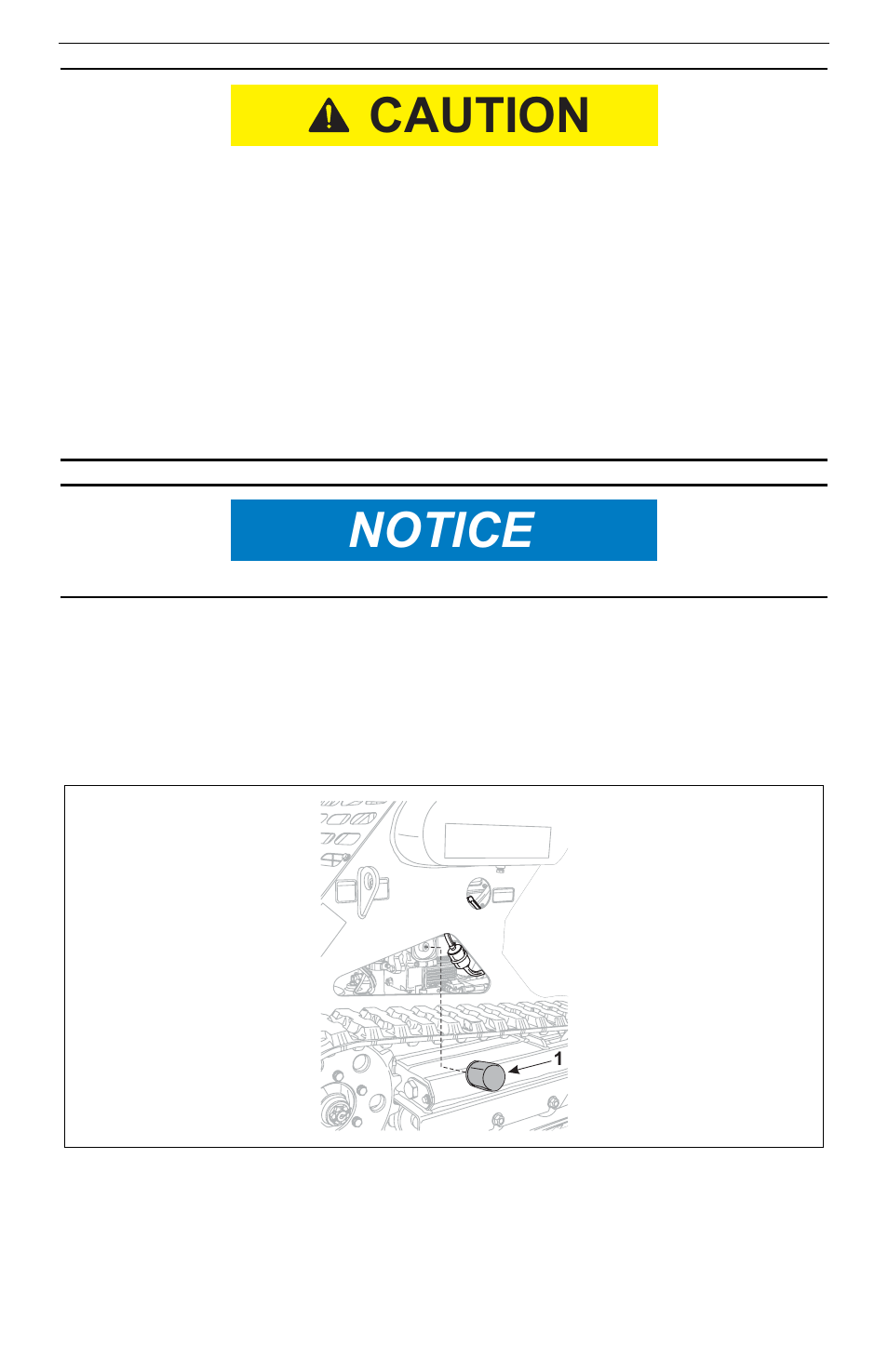 New machine brake-in maintenance procedures, New machine brake-in maintenance procedures –8, Caution notice | Compact Power BOXER 999-823 User Manual | Page 56 / 88