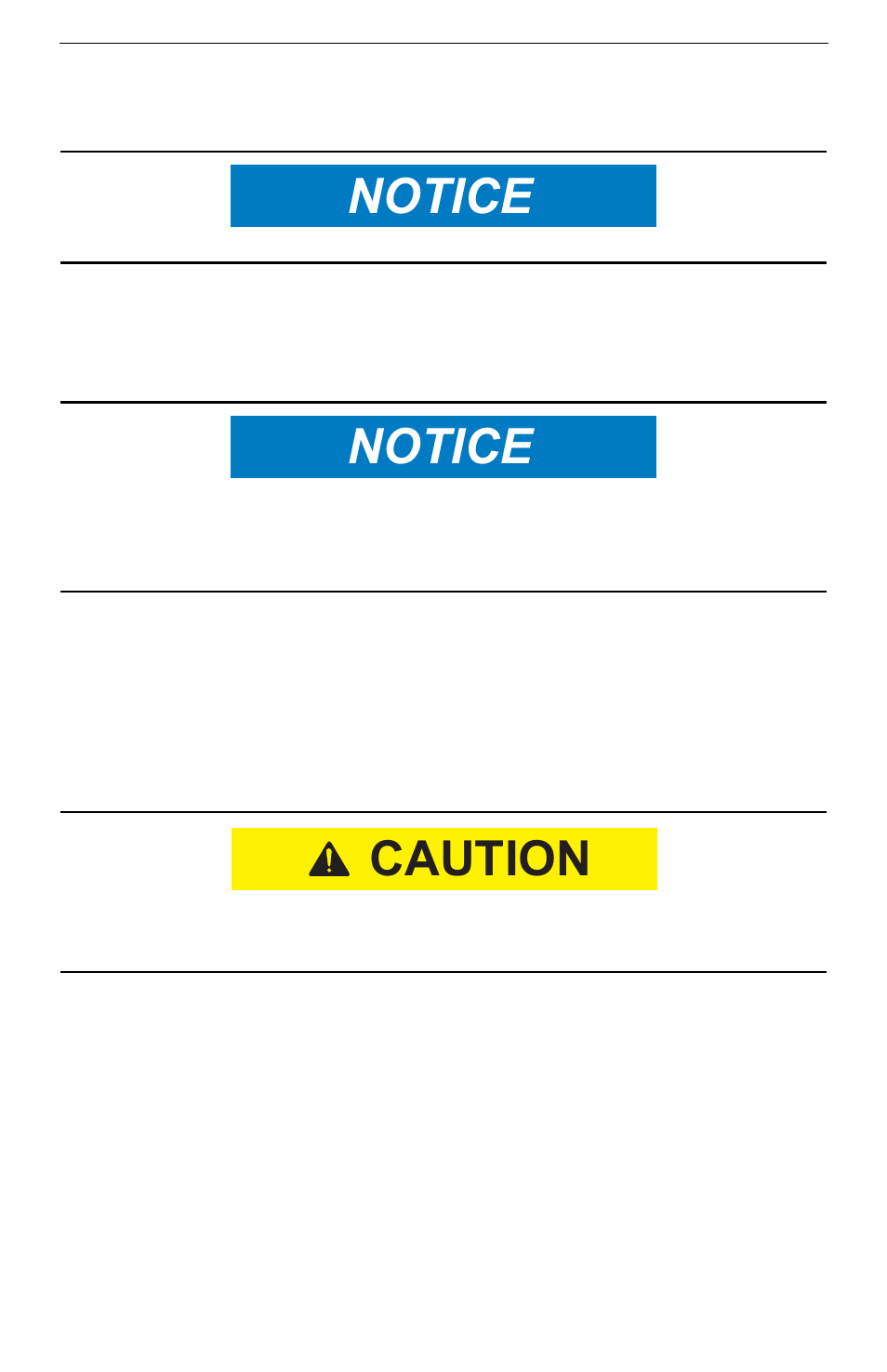 Notice, Notice caution | Compact Power BOXER 999-823 User Manual | Page 67 / 88