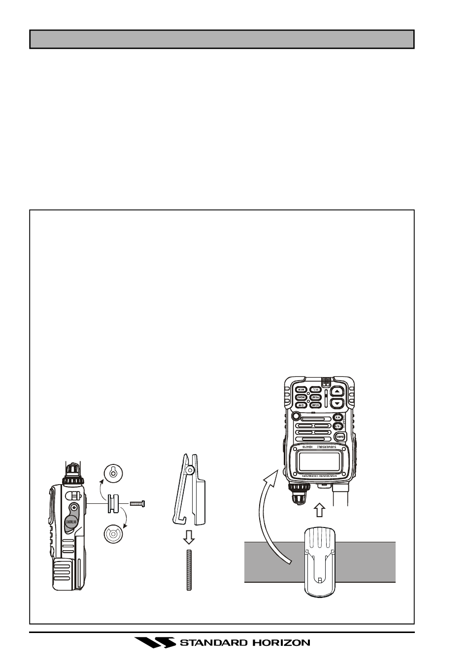 Basic operation | Standard Horizon HX-471S User Manual | Page 24 / 61