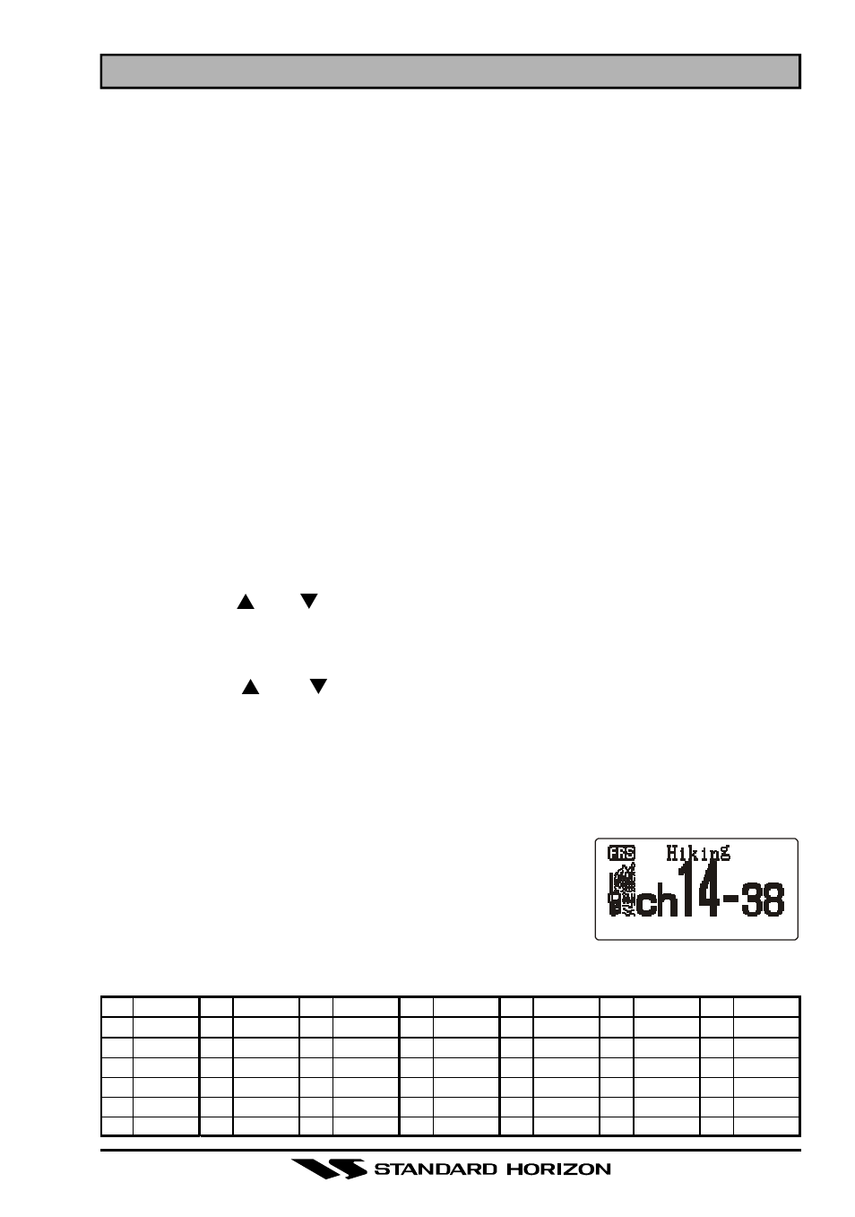 Ctcss operation on the frs bands, 1 ctcss code operation | Standard Horizon HX-471S User Manual | Page 35 / 61