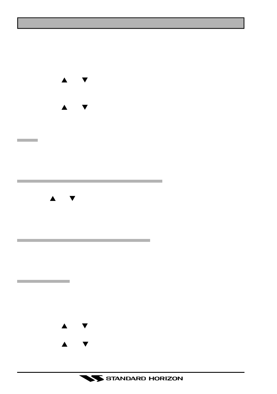 Menu ( “set” ) mode | Standard Horizon HX-471S User Manual | Page 42 / 61