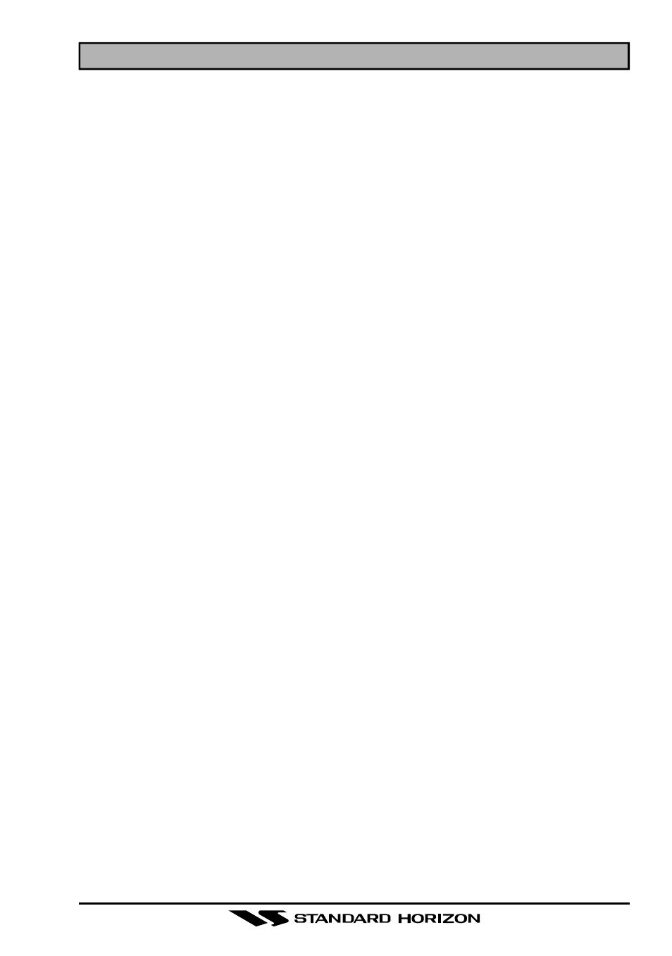 Warranty | Standard Horizon HX-471S User Manual | Page 55 / 61