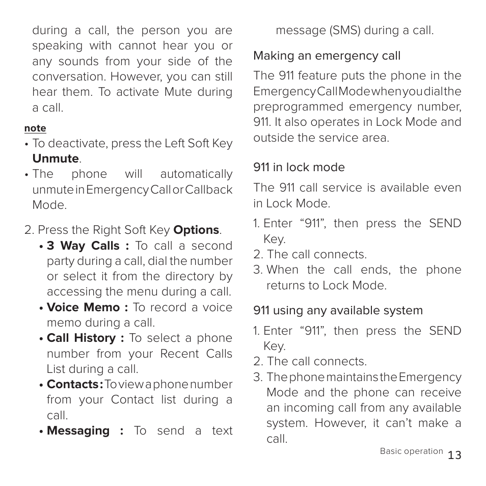 Cricket Communications A100 User Manual | Page 13 / 53