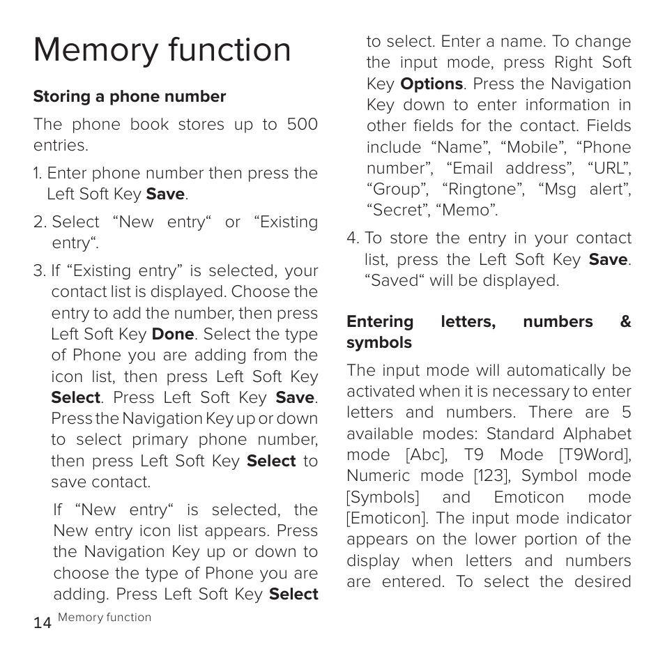 Cricket Communications A100 User Manual | Page 14 / 53