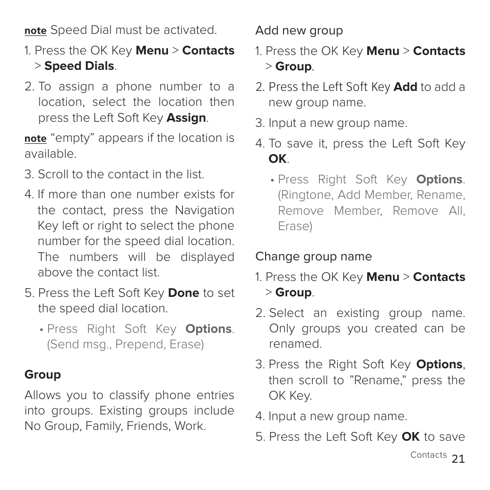Cricket Communications A100 User Manual | Page 21 / 53