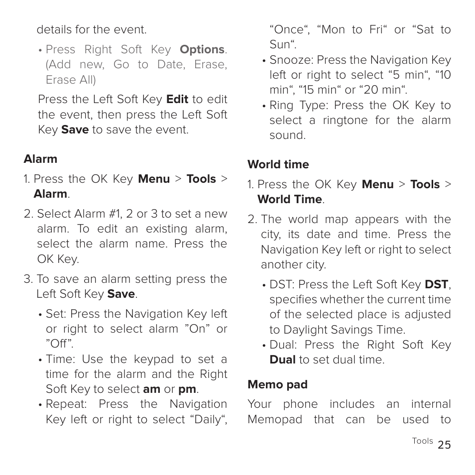 Cricket Communications A100 User Manual | Page 25 / 53