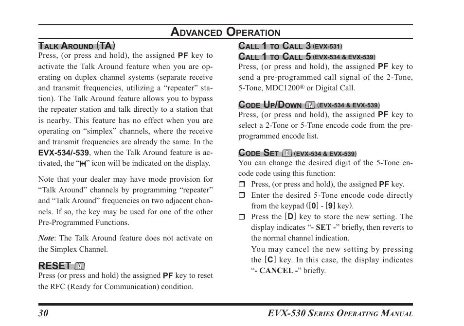 Vertex Standard eVerge EVX-531 User Manual | Page 32 / 48