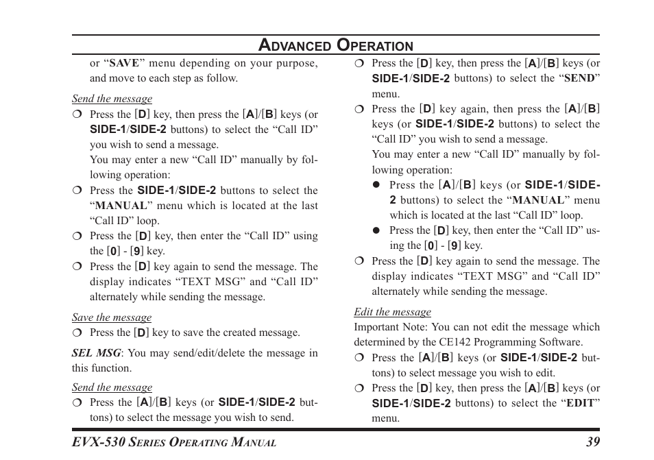 Vertex Standard eVerge EVX-531 User Manual | Page 41 / 48
