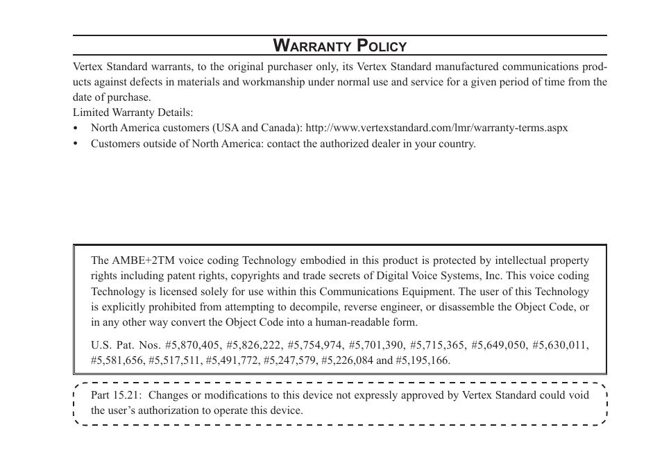 Vertex Standard eVerge EVX-531 User Manual | Page 47 / 48