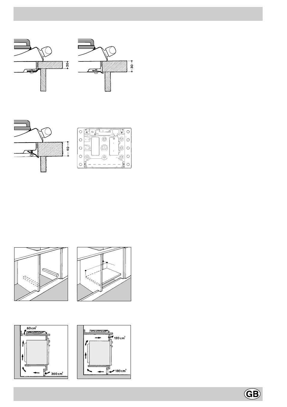 Installation | Creda S860G User Manual | Page 9 / 16
