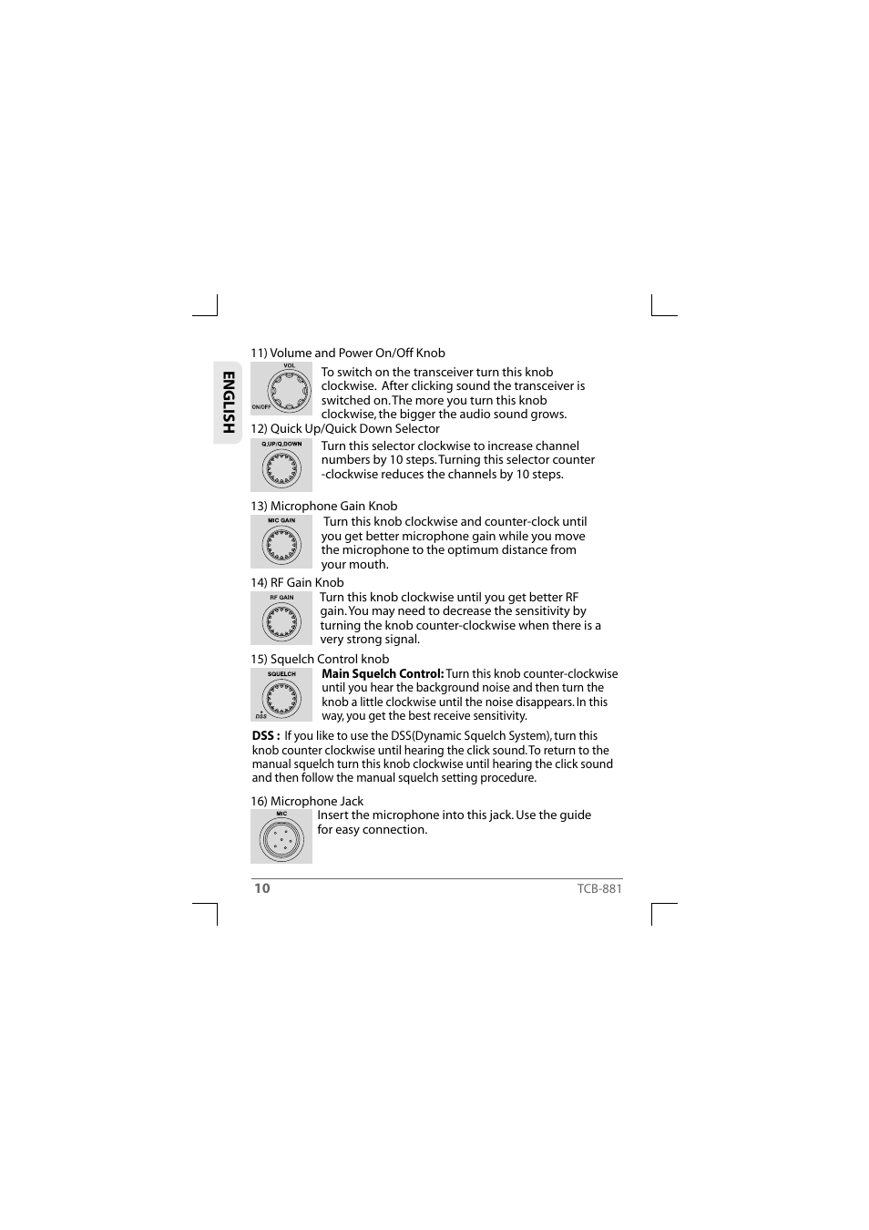 TTI TCB-881 User Manual | Page 10 / 132