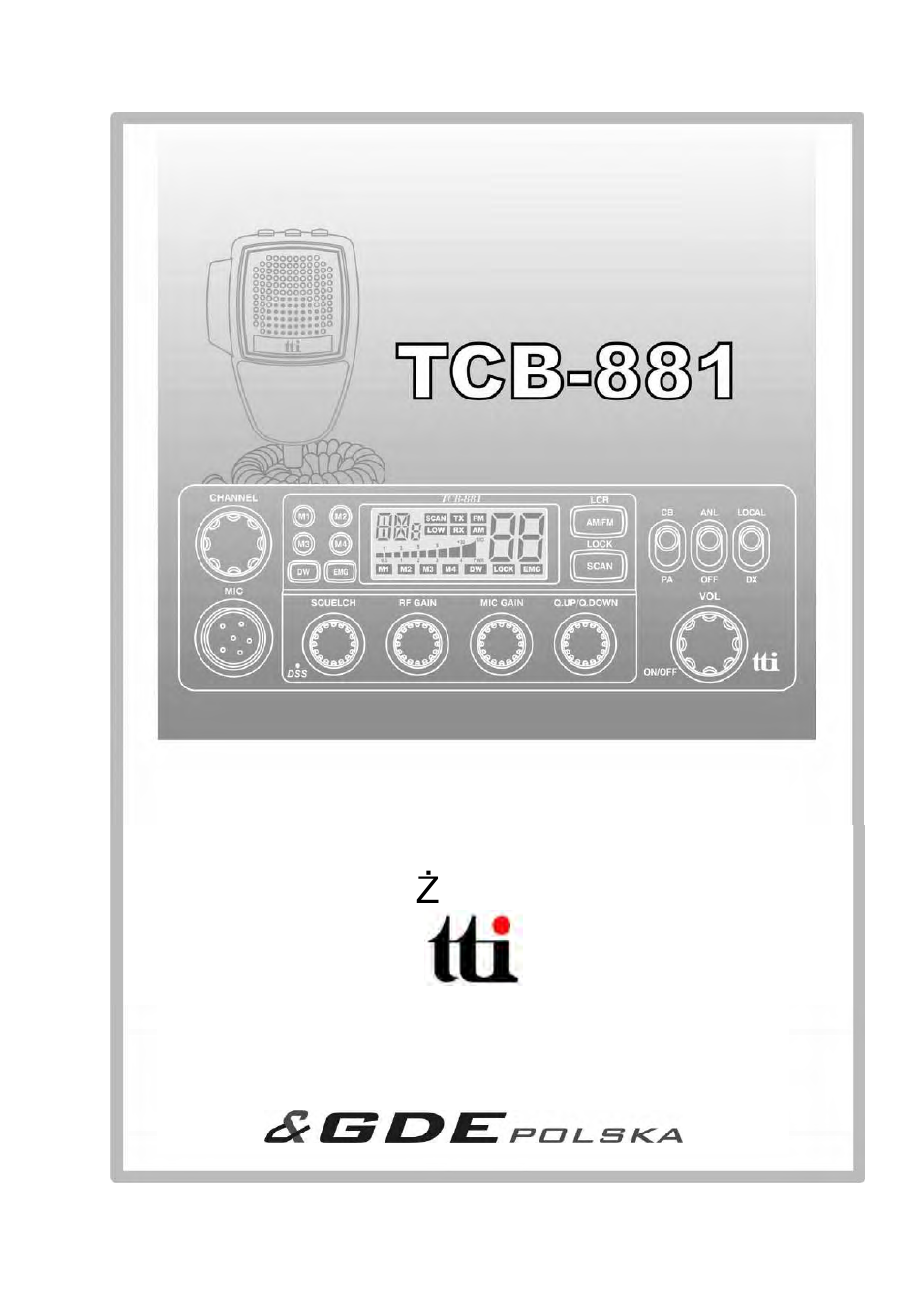 Cb –radio | TTI TCB-881 User Manual | Page 111 / 132