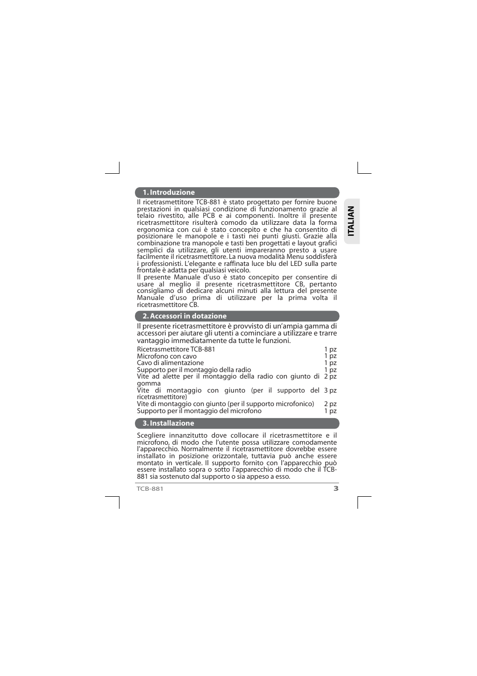 TTI TCB-881 User Manual | Page 39 / 132