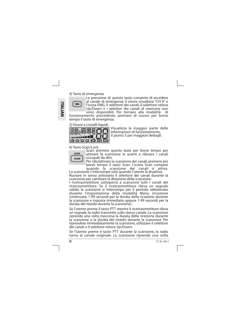 TTI TCB-881 User Manual | Page 44 / 132