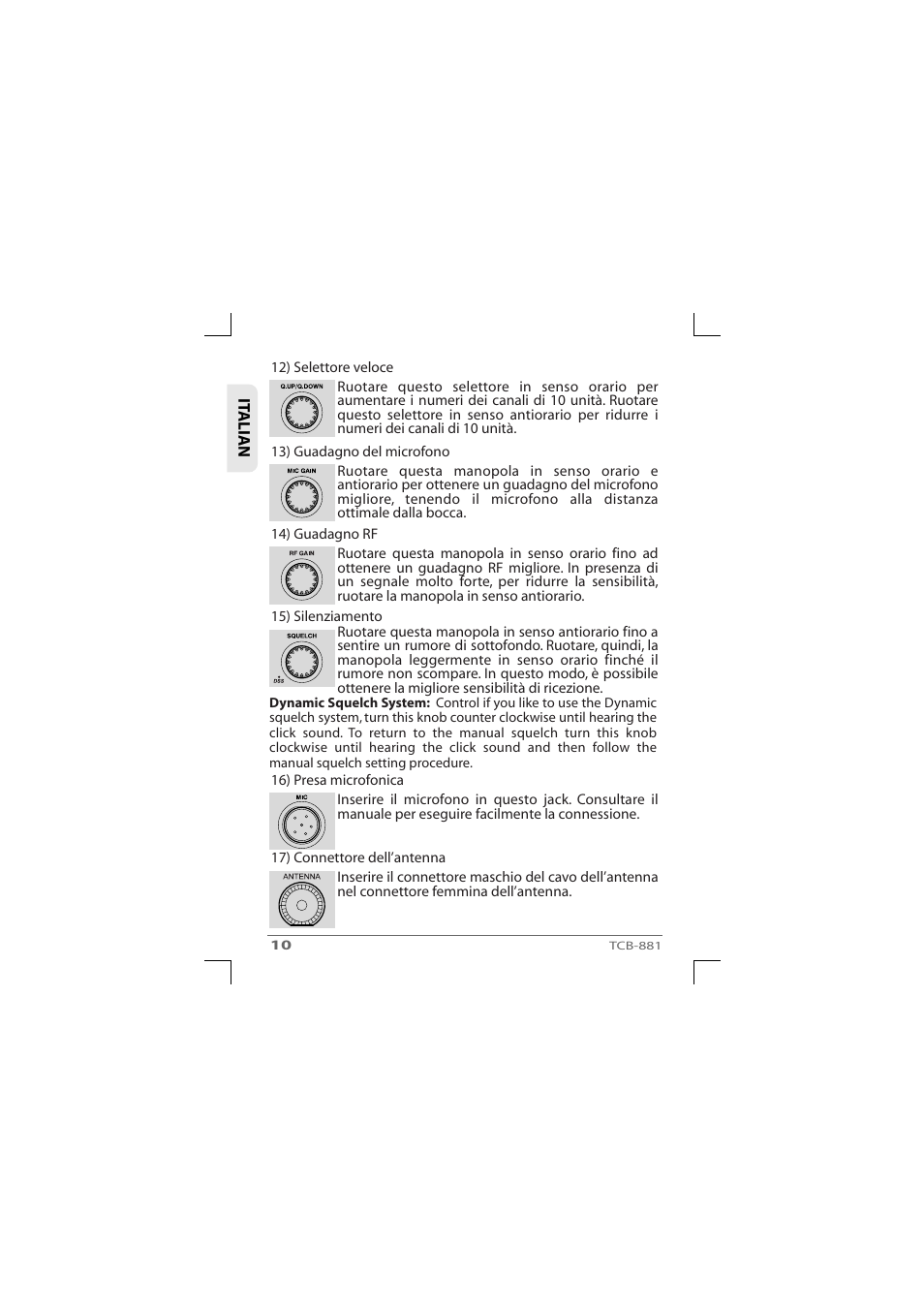 TTI TCB-881 User Manual | Page 46 / 132