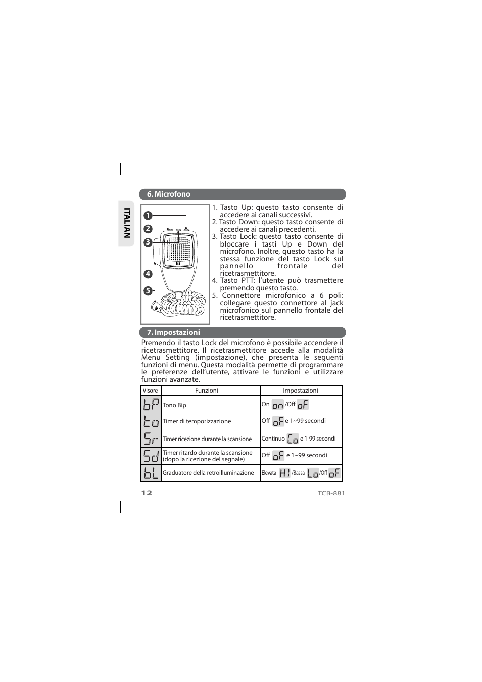 TTI TCB-881 User Manual | Page 48 / 132