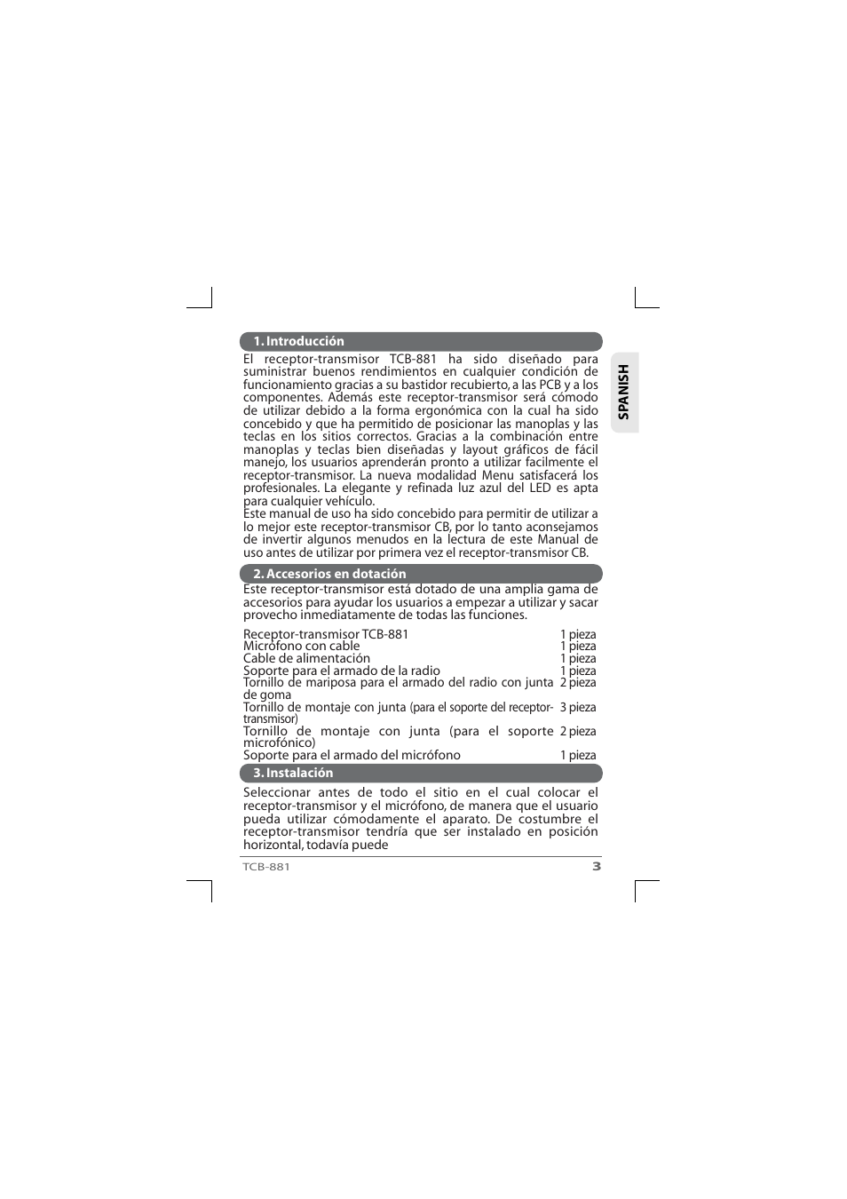TTI TCB-881 User Manual | Page 59 / 132