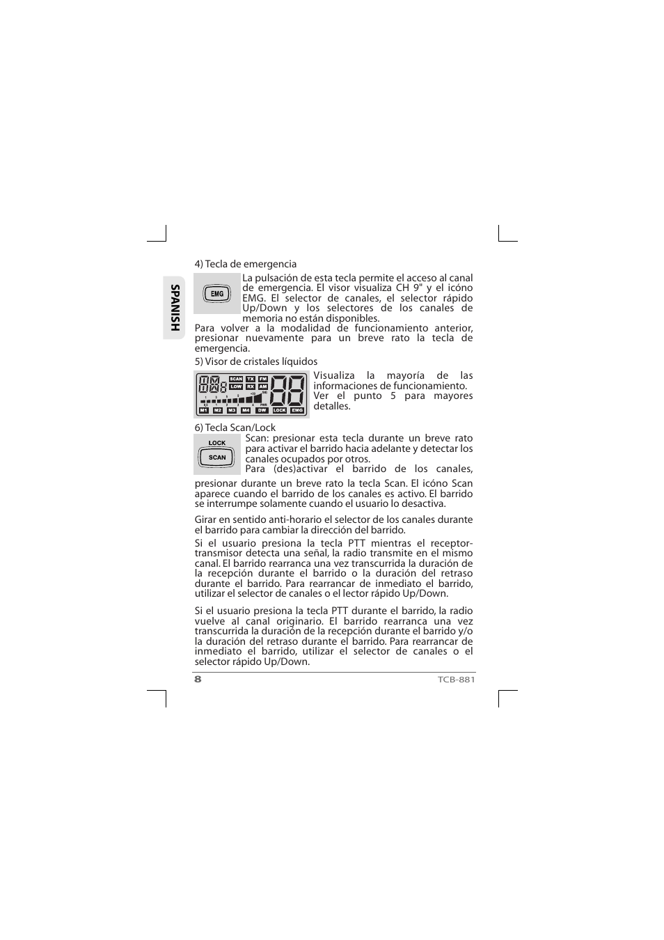 TTI TCB-881 User Manual | Page 64 / 132