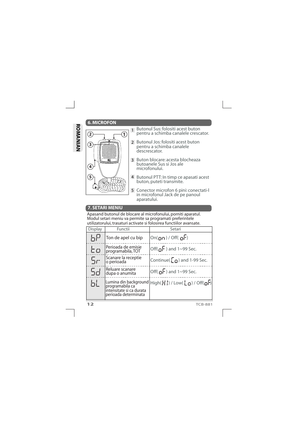 TTI TCB-881 User Manual | Page 86 / 132