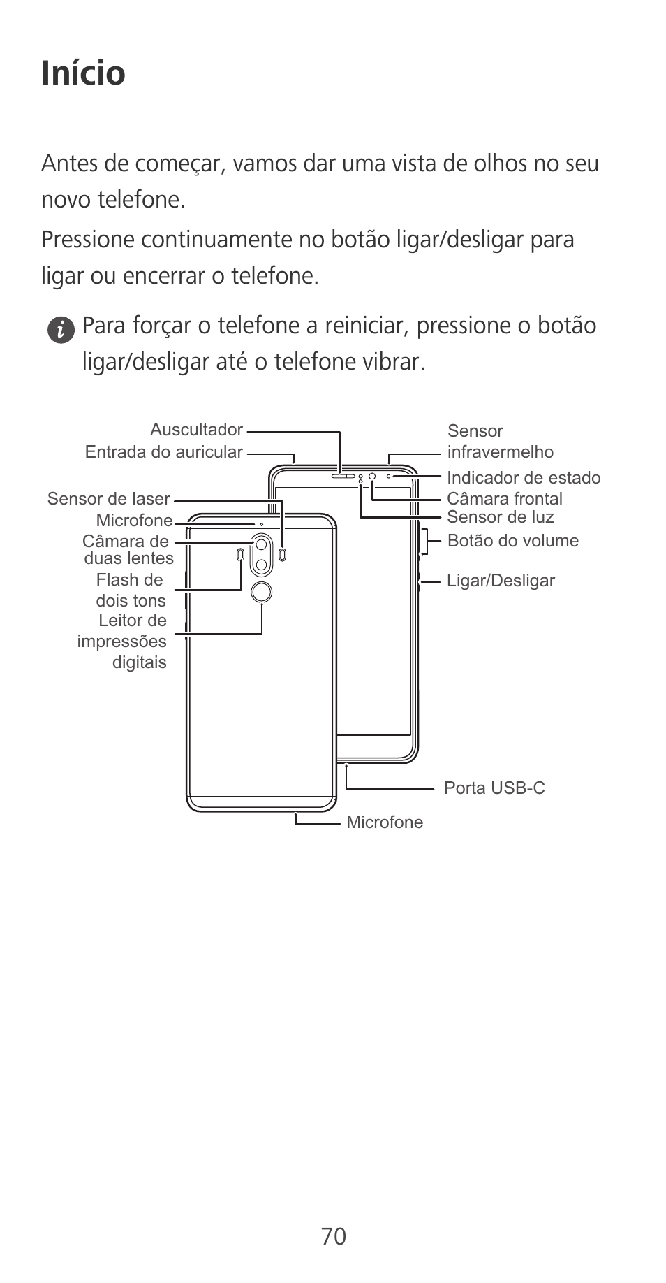 Início | Huawei Mate 9 User Manual | Page 74 / 100