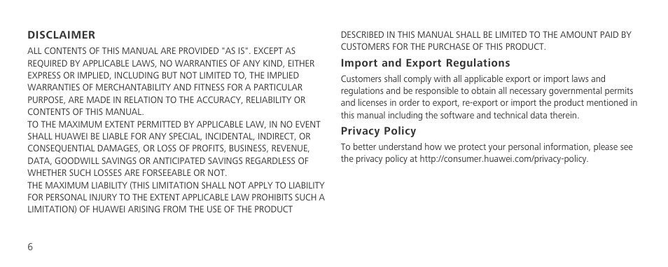 Huawei P8 Lite User Manual | Page 10 / 96