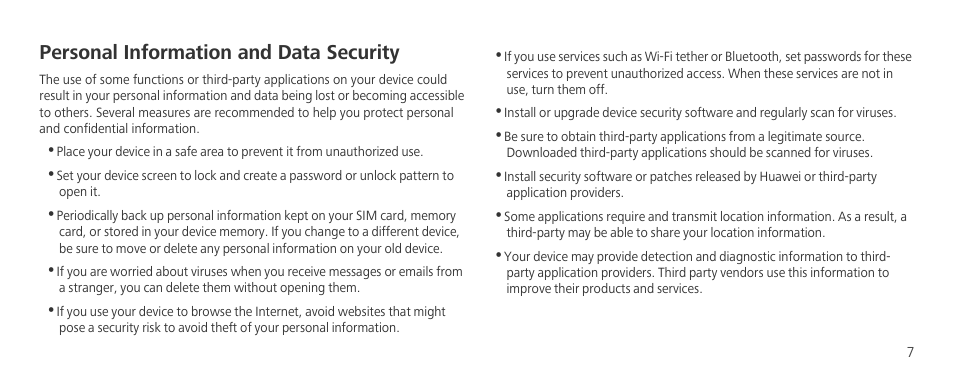 Huawei P8 Lite User Manual | Page 11 / 96