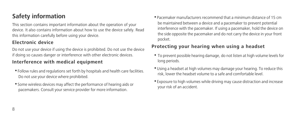Huawei P8 Lite User Manual | Page 12 / 96