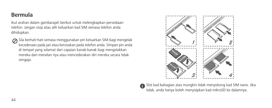 Bermula | Huawei P8 Lite User Manual | Page 48 / 96