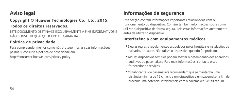 Huawei P8 Lite User Manual | Page 58 / 96