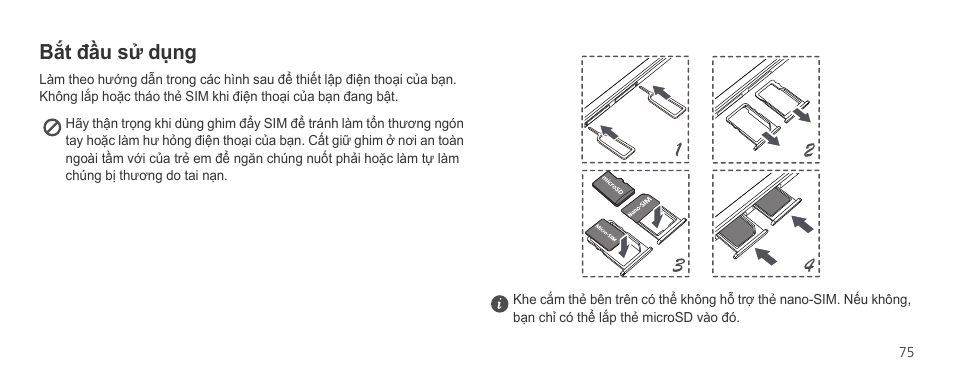 Bắt đầu sử dụng | Huawei P8 Lite User Manual | Page 79 / 96