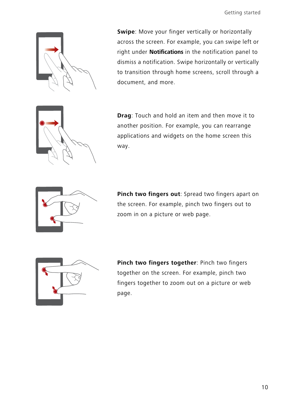 Huawei P8 Lite User Manual | Page 14 / 84