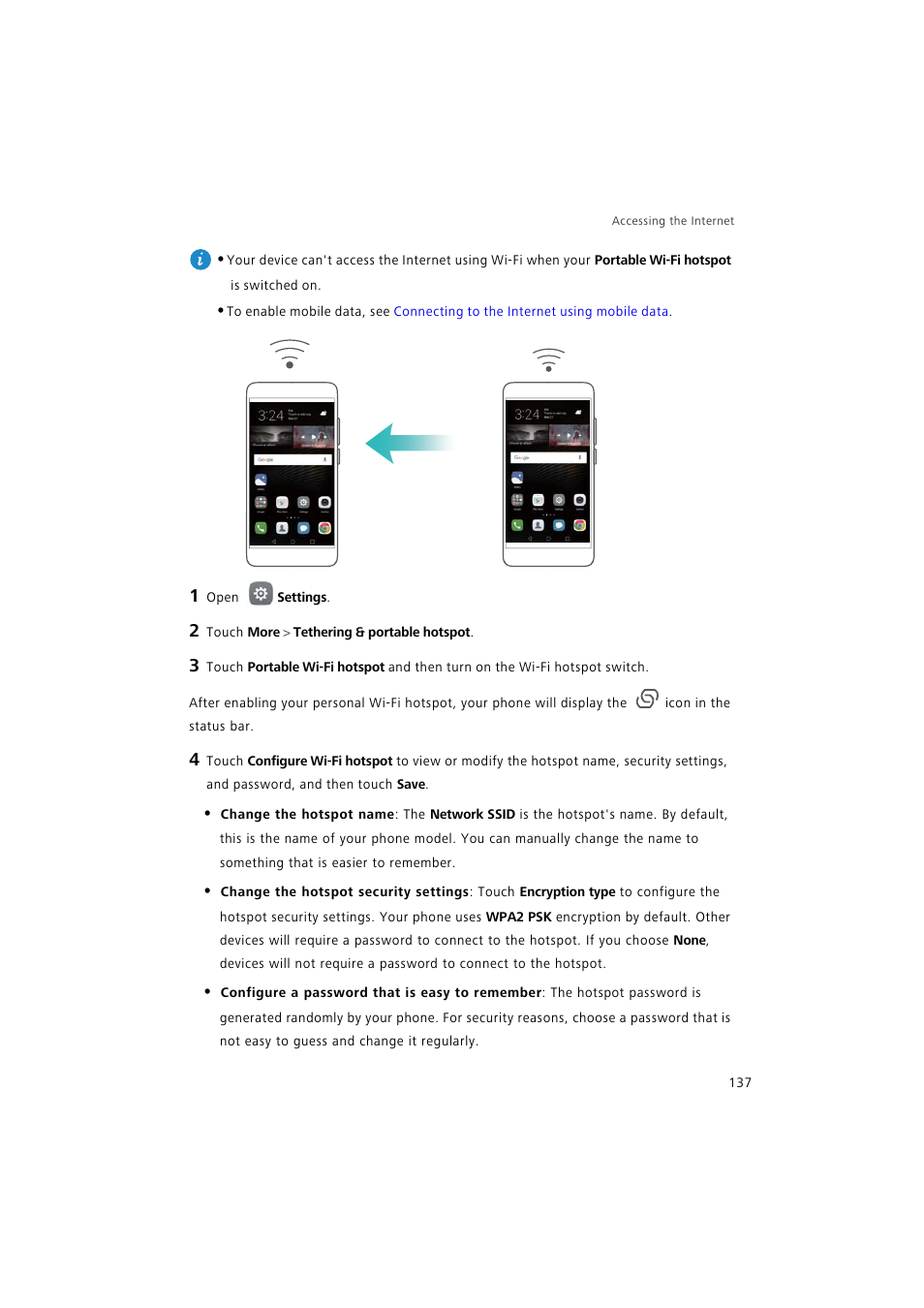 Huawei P9 Lite User Manual | Page 144 / 204