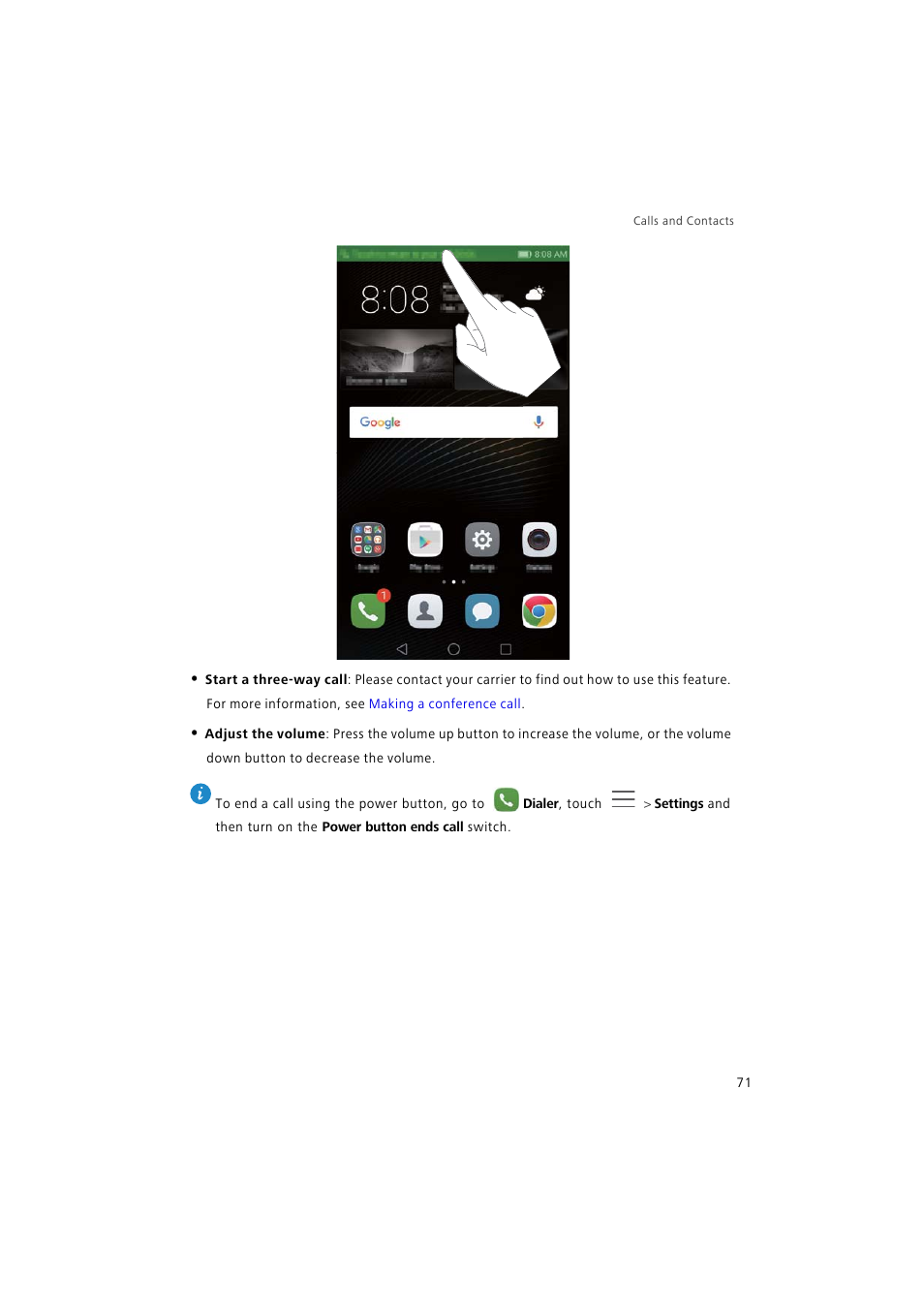 Huawei P9 Lite User Manual | Page 78 / 204