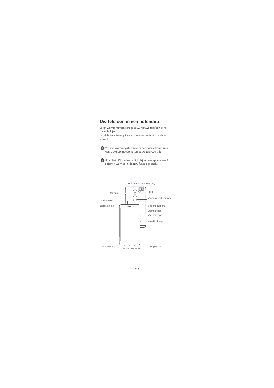 Uw telefoon in een notendop | Huawei Honor 6X User Manual | Page 116 / 156