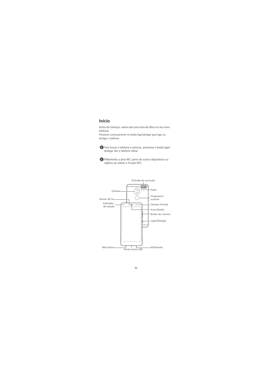 Início | Huawei Honor 6X User Manual | Page 98 / 156