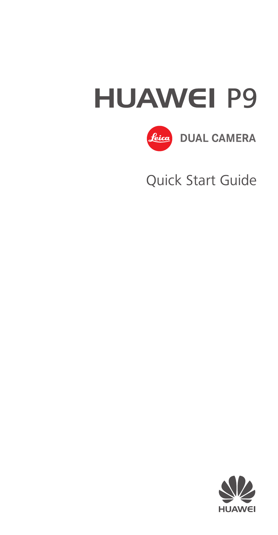 Huawei P9 User Manual | 198 pages