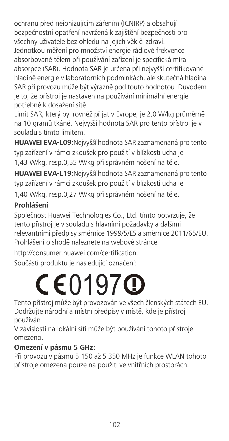 Huawei P9 User Manual | Page 106 / 198