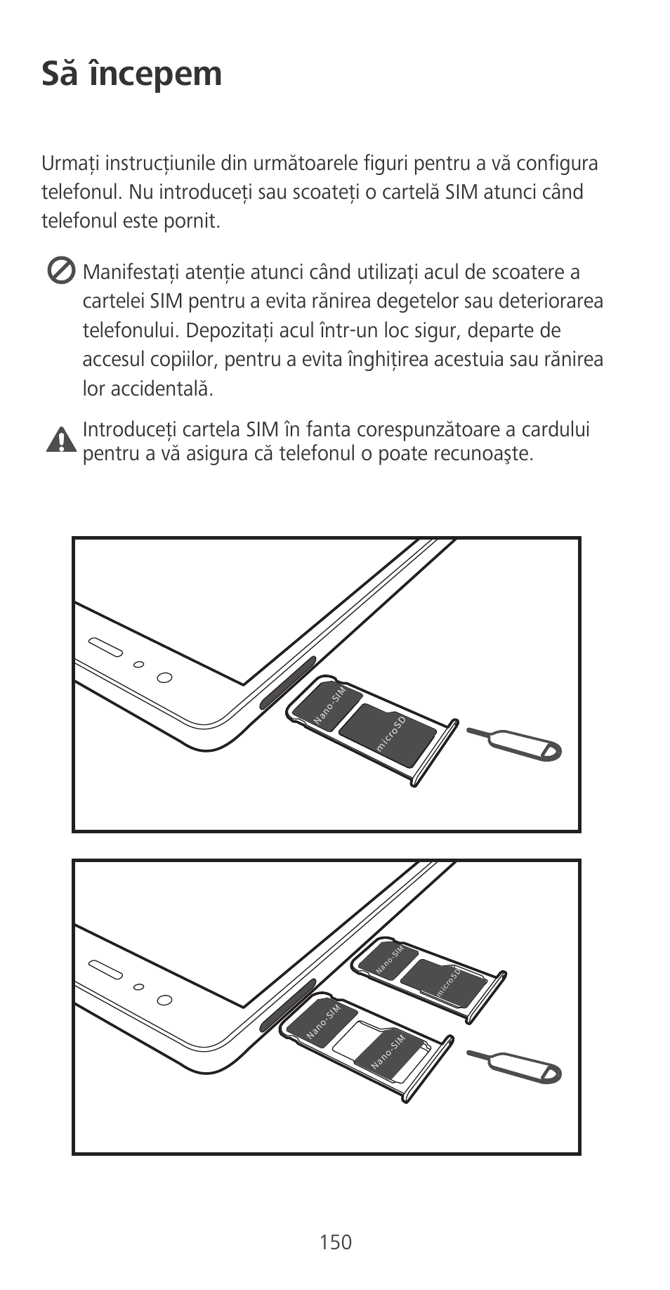Să începem | Huawei P9 User Manual | Page 154 / 198