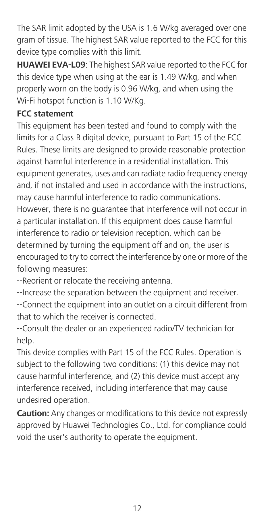 Huawei P9 User Manual | Page 16 / 198