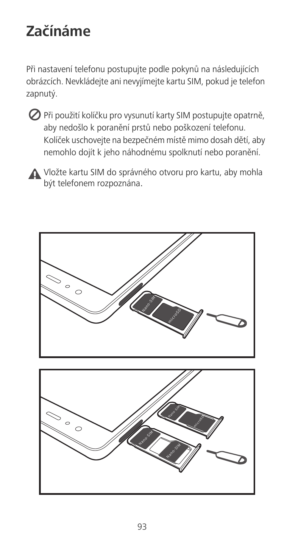 Začínáme | Huawei P9 User Manual | Page 97 / 198