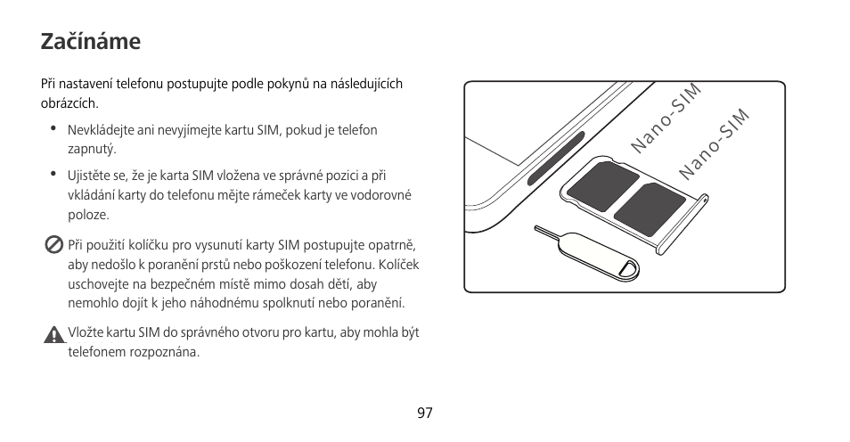 Začínáme | Huawei Mate 9 Pro User Manual | Page 101 / 202