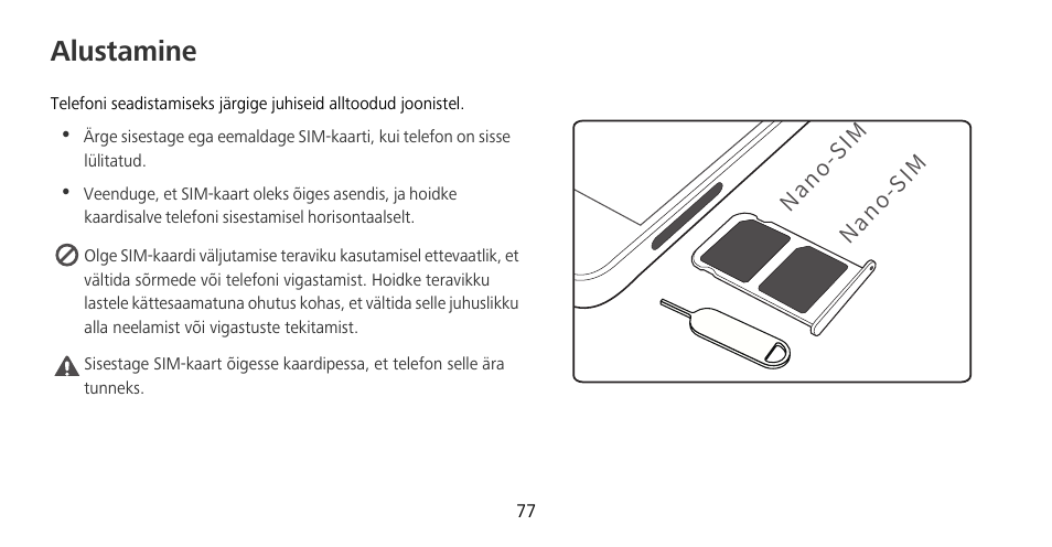 Alustamine | Huawei Mate 9 Pro User Manual | Page 81 / 202