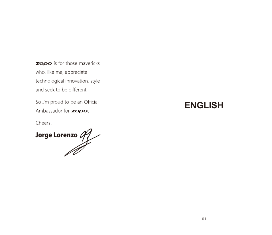English | Zopo Flash G5 Plus ZP781 User Manual | Page 4 / 34