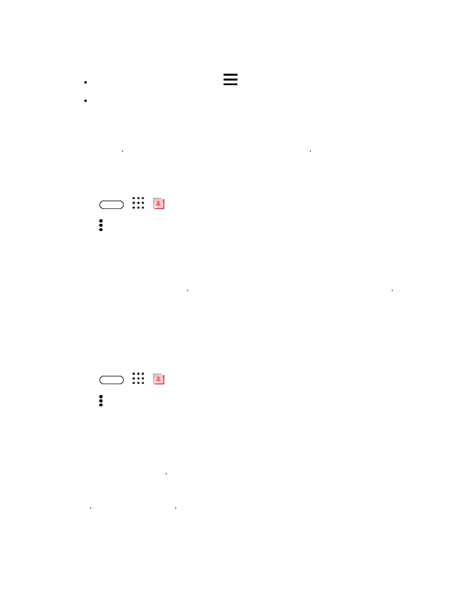 Back up and restore your contacts, Private contacts | HTC 10 Sprint User Manual | Page 121 / 260