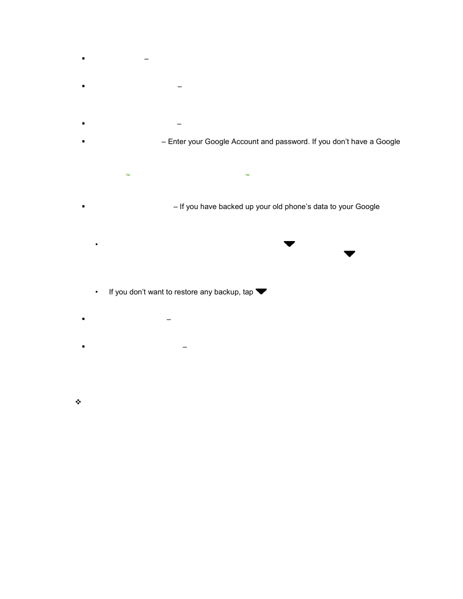 Transfer content to your new phone | HTC 10 Sprint User Manual | Page 34 / 260