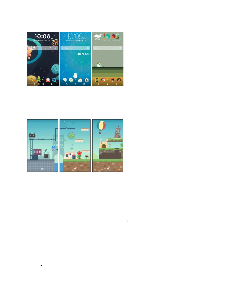 Set the home wallpaper | HTC 10 Sprint User Manual | Page 74 / 260