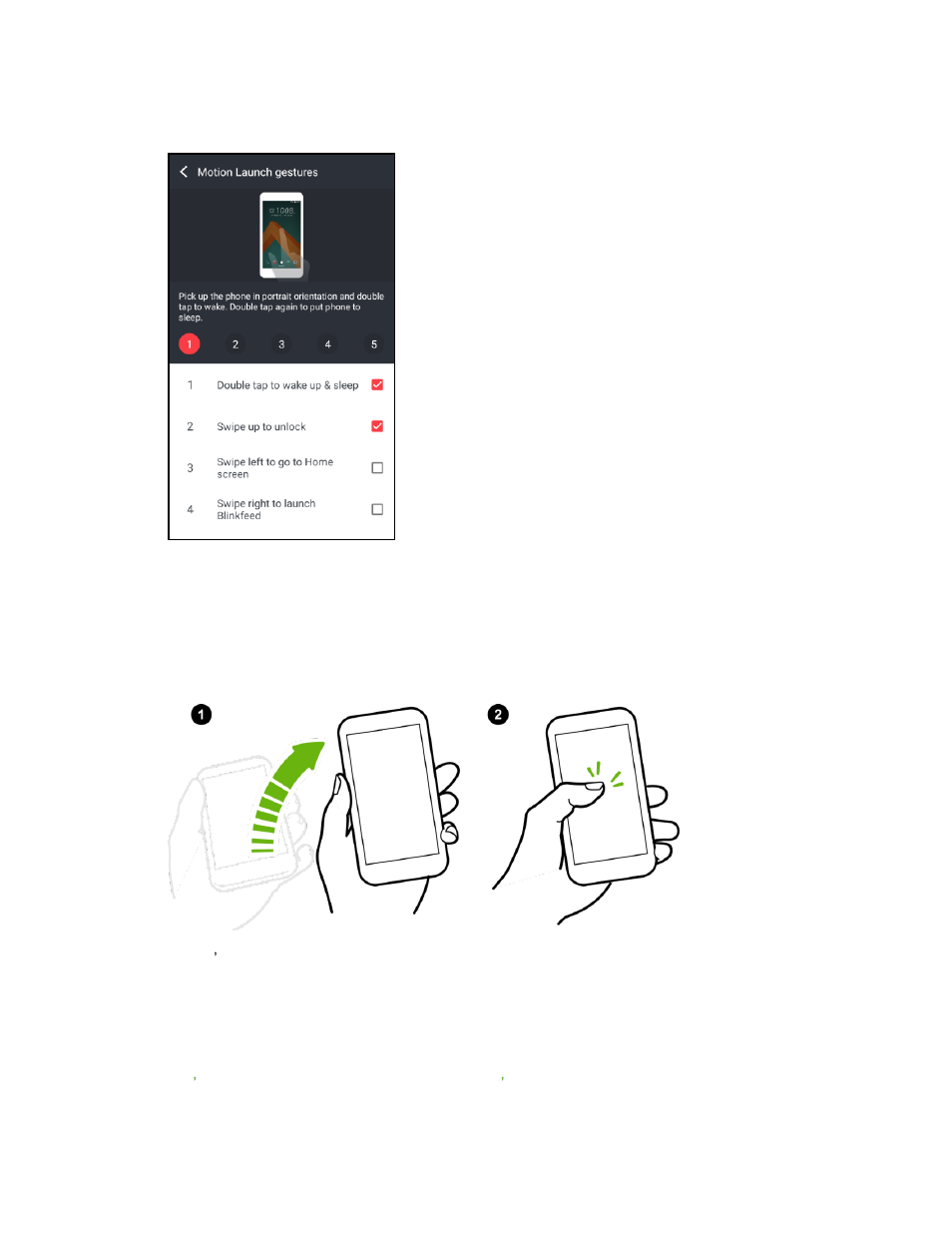 Wake up to the lock screen, Wake up and unlock | HTC 10 Sprint User Manual | Page 88 / 260
