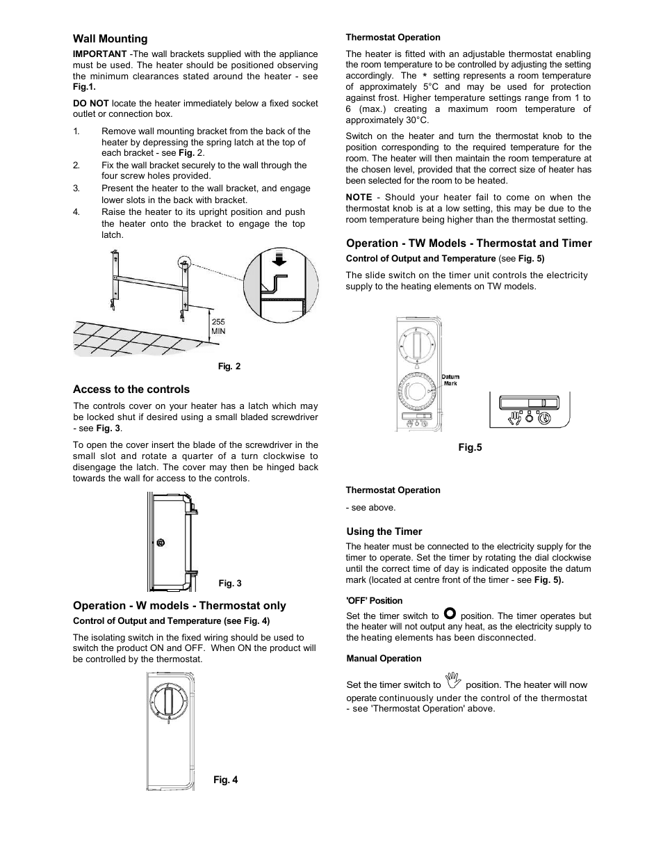 Creda TPR2-750W User Manual | Page 2 / 4